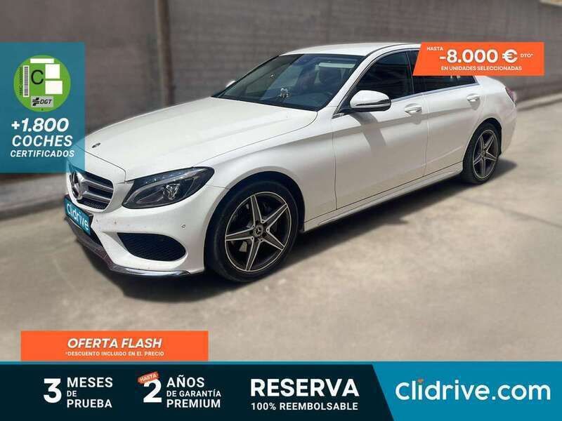 Blanco Usado 2017 Mercedes C220 Berlina | 16.590 € (Super precio) - Imagen 1/3
