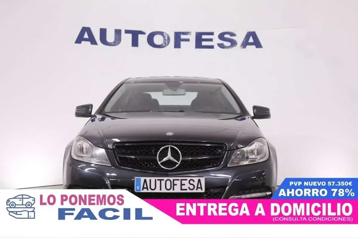 Usado Mercedes C250 204 CV (150 kW) 2014 Negro Coupe