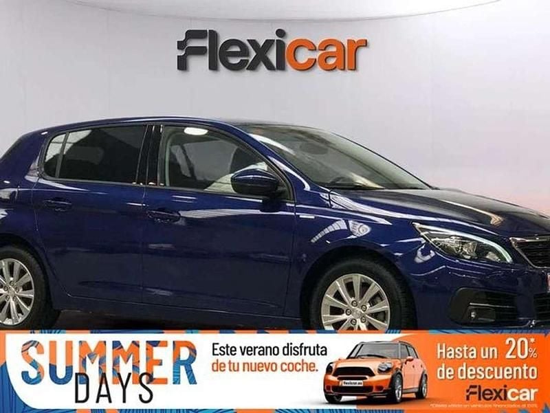 Azul Usado 2019 Peugeot 308 Style Berlina | 9490 € (Buen precio) - Imagen 1/4
