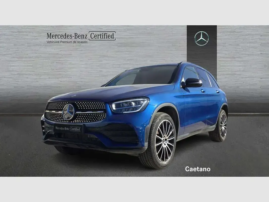 Usado Mercedes GLC300de 306 CV (225 kW) 2022 Azul SUV