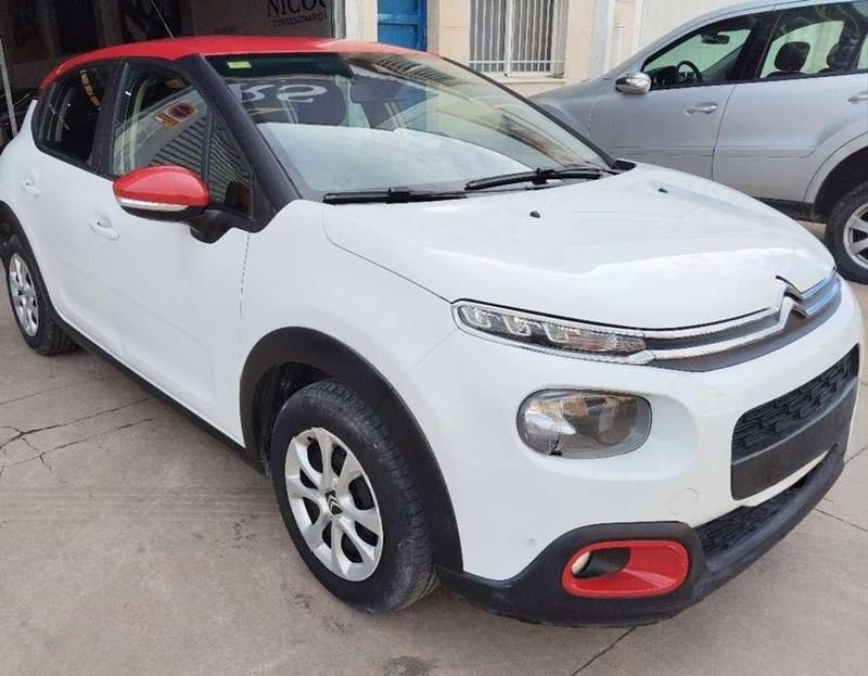 Usado Citroën C3 Feel 82 CV (60 kW) 2018 Blanco Utilitario