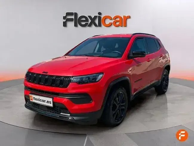 Usado Jeep Compass Night Eagle 130 CV (95 kW) 2022 Rojo SUV