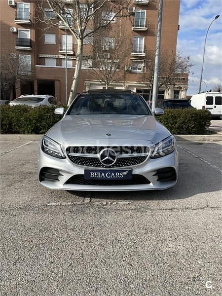 Usado Mercedes C200 136 CV (100 kW) 2018 Blanco Berlina