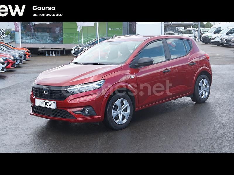 Rojo Usado 2021 Dacia Sandero Essentiel Utilitario | 12.900 € (Precio justo) - Imagen 1/4