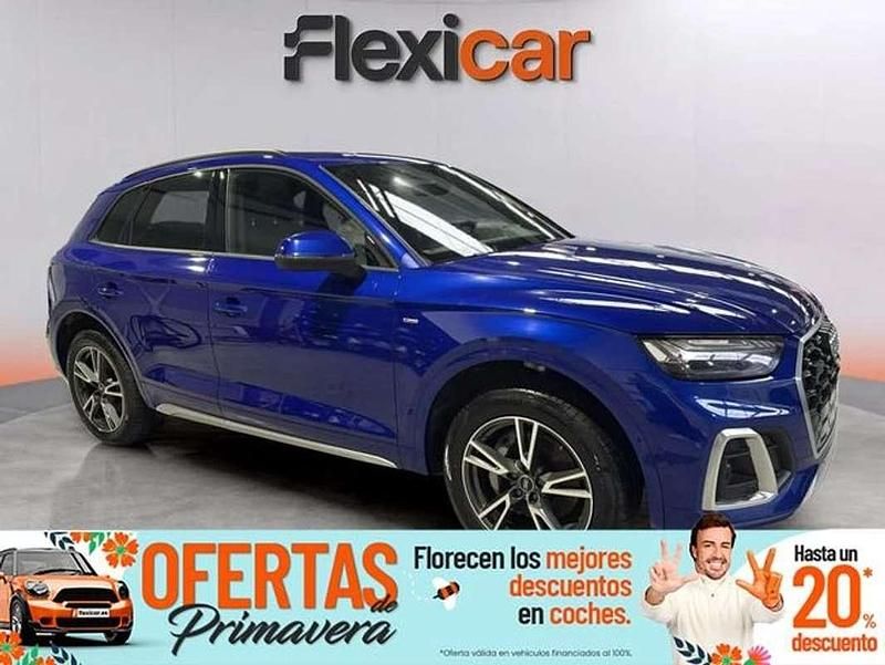 Usado Audi Q5 299 CV (219 kW) 2021 Azul SUV