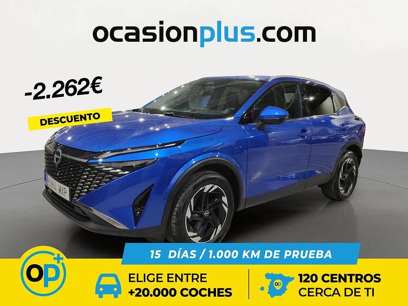 Azul Usado 2025 Nissan Qashqai N-Connecta SUV | 24.890 € (Precio justo) - Imagen 1/4