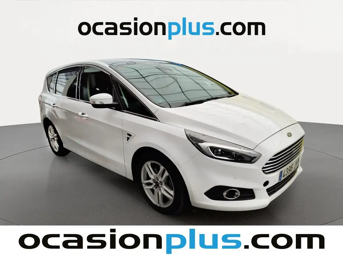 Usado Ford S-MAX Titanium 150 CV (110 kW) 2015 Blanco Monovolumen
