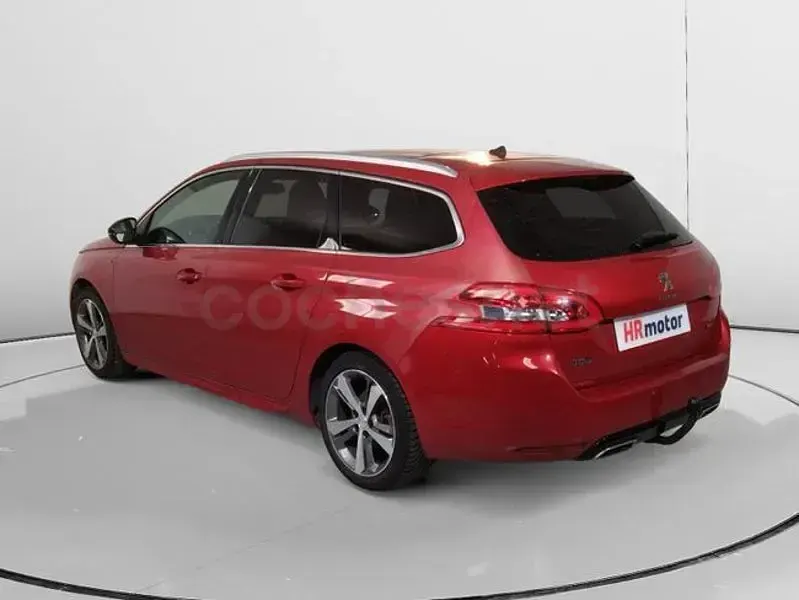 Brugt Peugeot 308 SW GT-line 130 HK (95 kW) 2018 Rød Stationcar