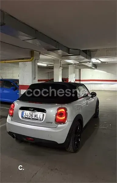 Usado Mini Cooper Cabriolet 122 CV (89 kW) 2016 Gris / plata Descapotable