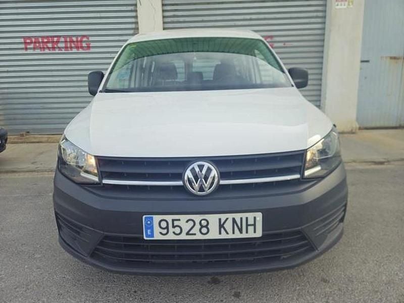 Usado VW Caddy 75 CV (55 kW) 2018 Blanco Monovolumen