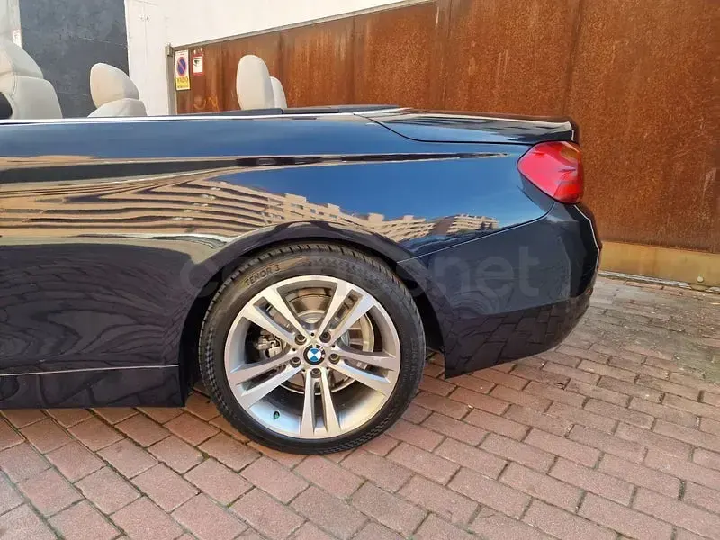 Usado BMW 420 190 CV (139 kW) 2016 Azul Descapotable