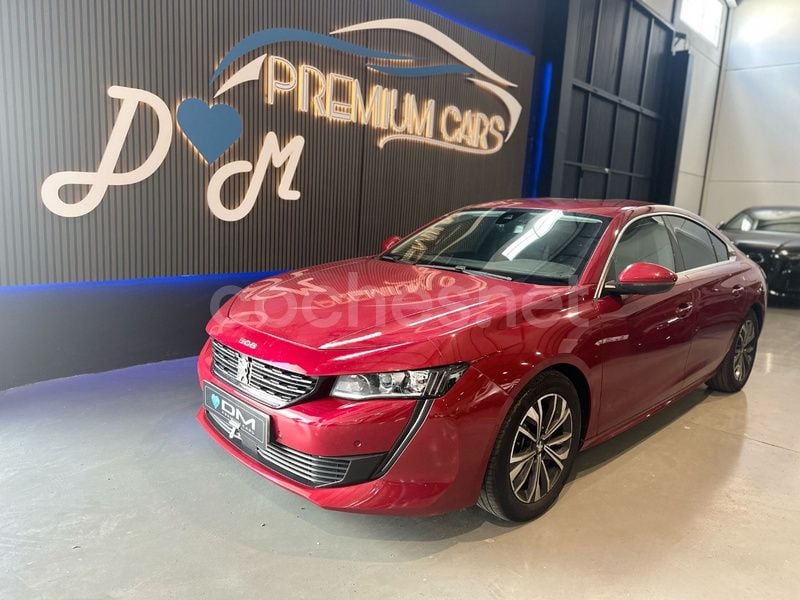 Usado Peugeot 508 Allure 225 CV (165 kW) 2020 Granate Familiar