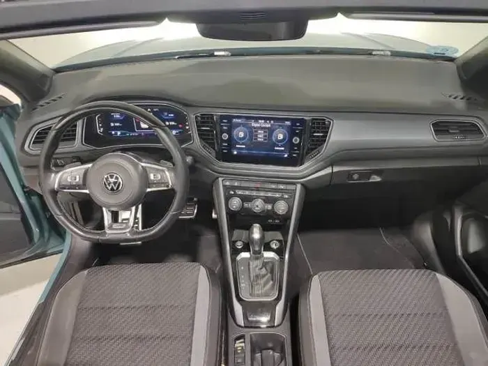 Usado VW T-Roc R-line 150 CV (110 kW) 2021 Verde SUV