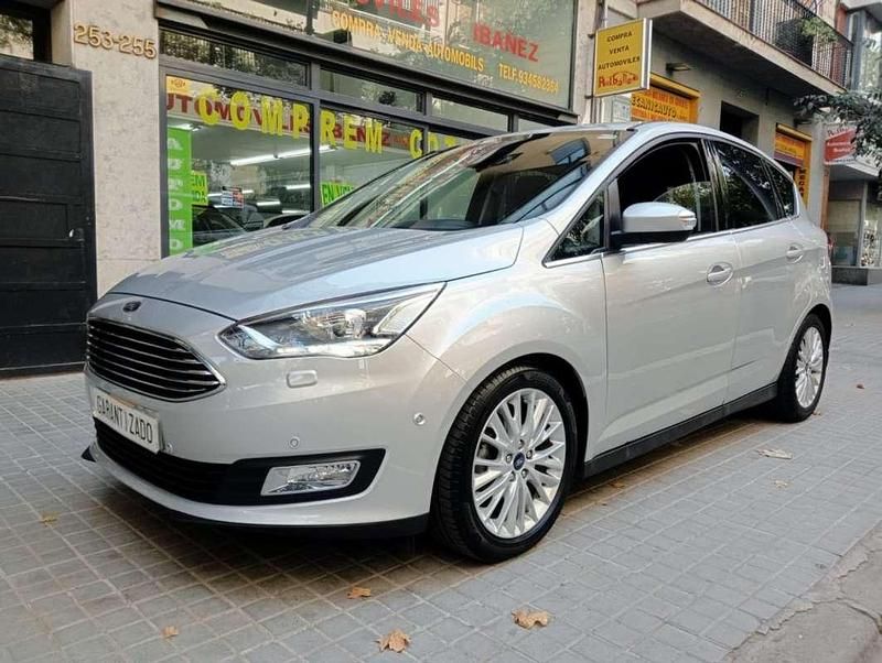 Usado Ford C-MAX Titanium 125 CV (91 kW) 2016 Plateado Monovolumen
