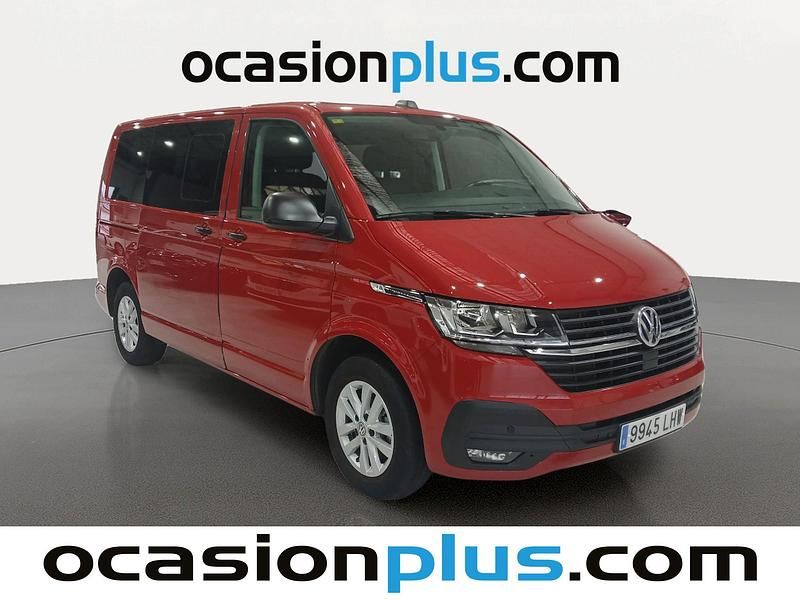Usado VW Multivan 110 CV (80 kW) 2020 Rojo Van