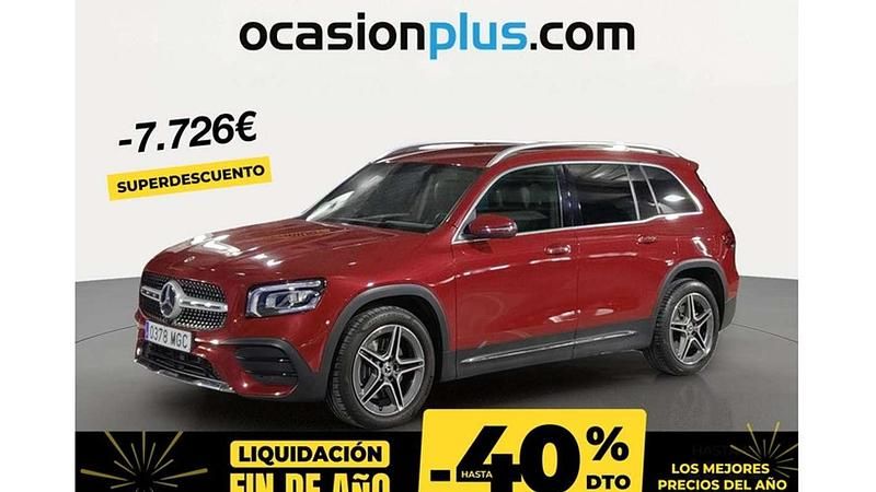 Rojo Usado 2023 Mercedes GLB220 SUV | 37.264 € (Buen precio) - Imagen 1/4