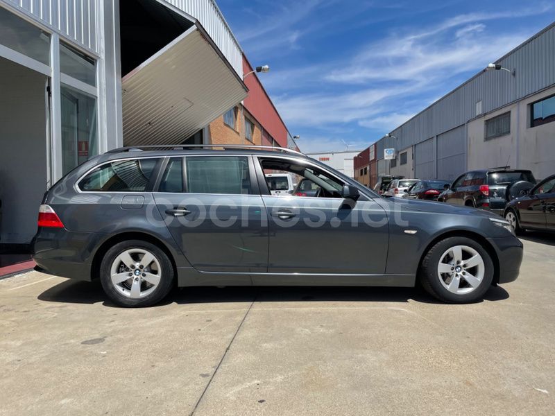 Azul Usado 2008 BMW 520 Familiar | 10.800 € (Caro) - Imagen 1/4