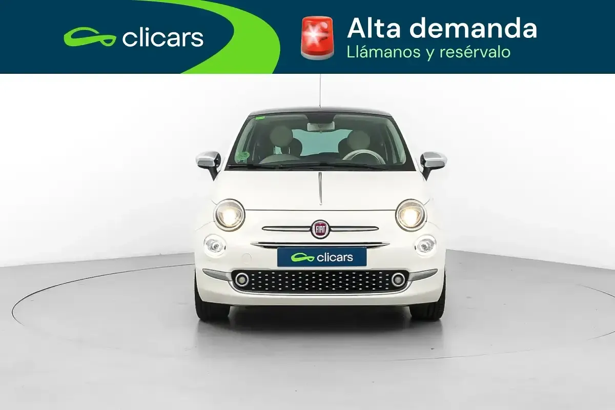 Usado Fiat 500 Mirror 69 HP (50 kW) 2018 Branco Citadino
