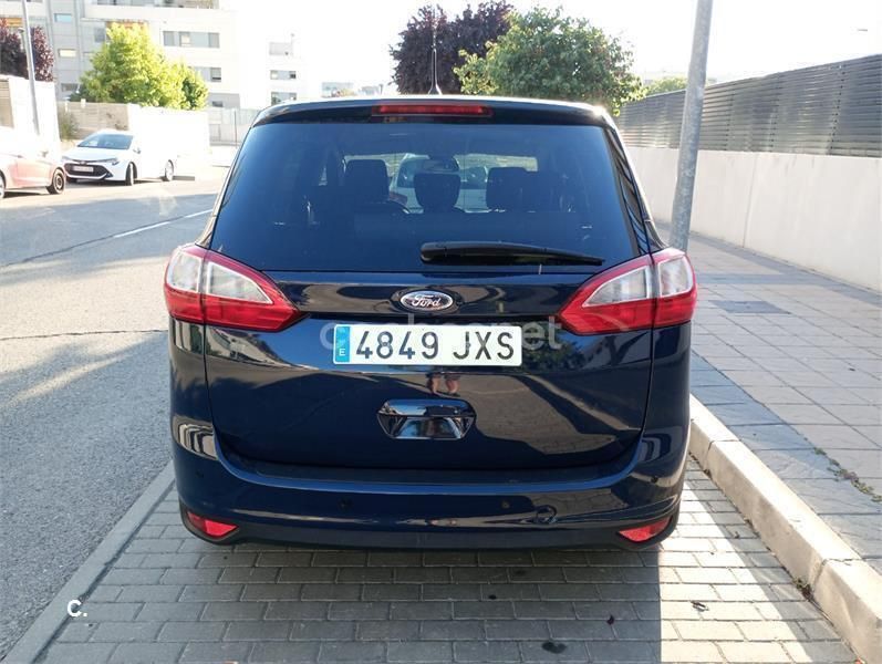 Usado Ford Grand C-Max Trend 120 CV (88 kW) 2017 Azul Monovolumen