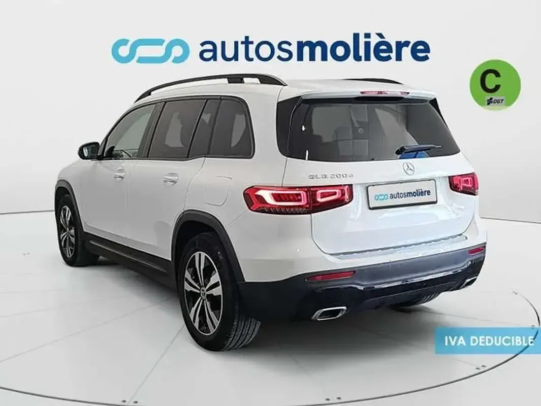 Usado Mercedes GLB200 150 CV (110 kW) 2021 Blanco SUV