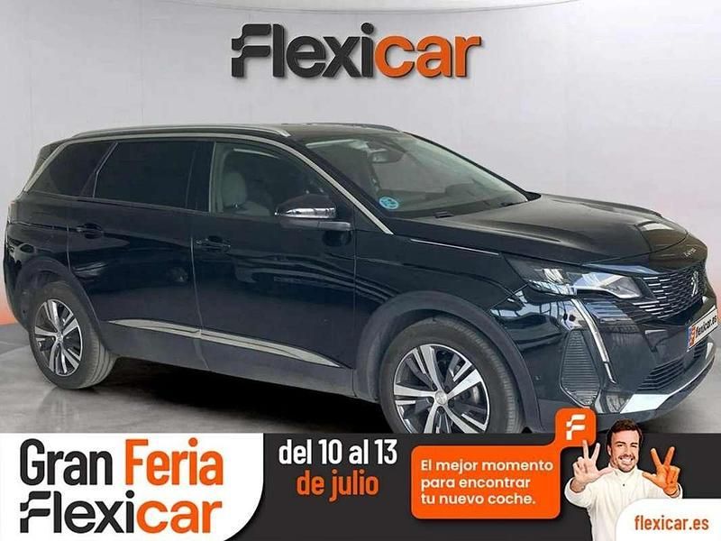 Negro Usado 2021 Peugeot 5008 Allure Monovolumen | 17.990 € (Buen precio) - Imagen 1/4