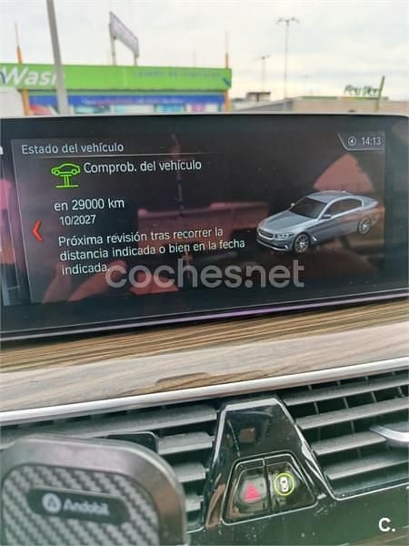 Usado BMW 520 Luxury Line 190 CV (139 kW) 2018 Azul Berlina