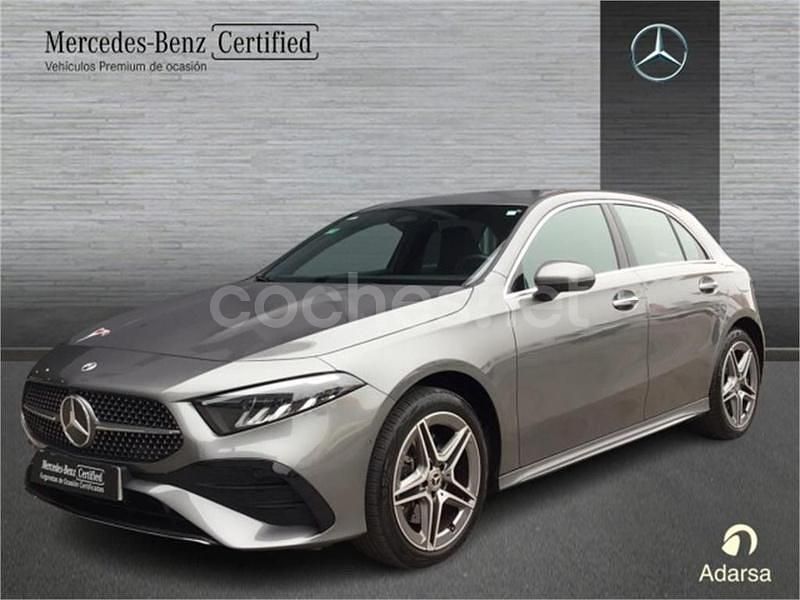 Gris montaña Usado 2025 Mercedes A250 AMG line Berlina | 36.850 € (Buen precio) - Imagen 1/4