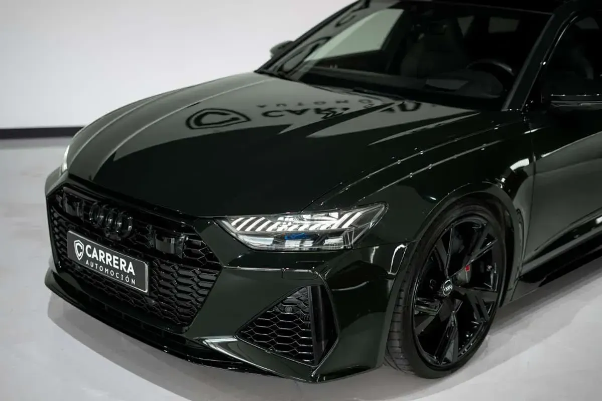 Usado Audi RS6 600 CV (441 kW) 2021 Verde Familiar