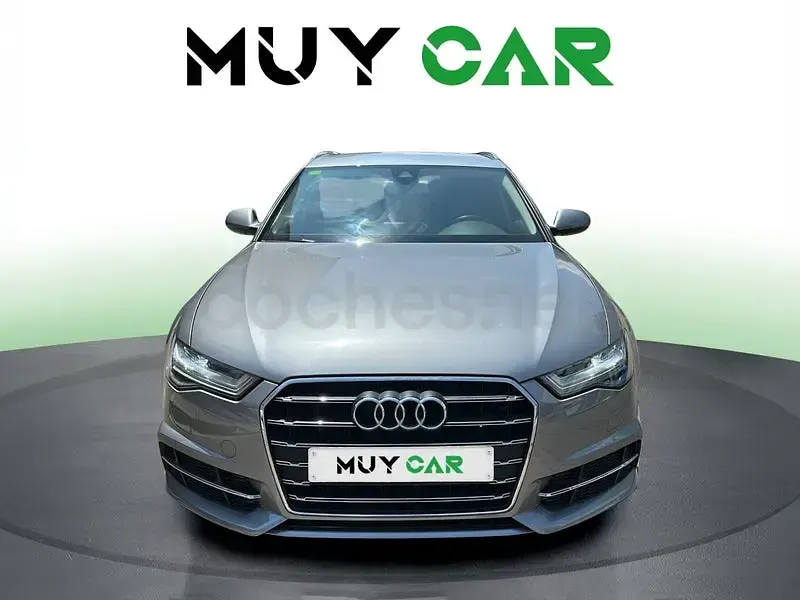 Usado Audi A6 S-Line 190 CV (139 kW) 2018 Gris / plata Familiar
