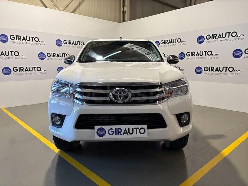 Usado Toyota HiLux 150 CV (110 kW) 2017 Blanco Recogida