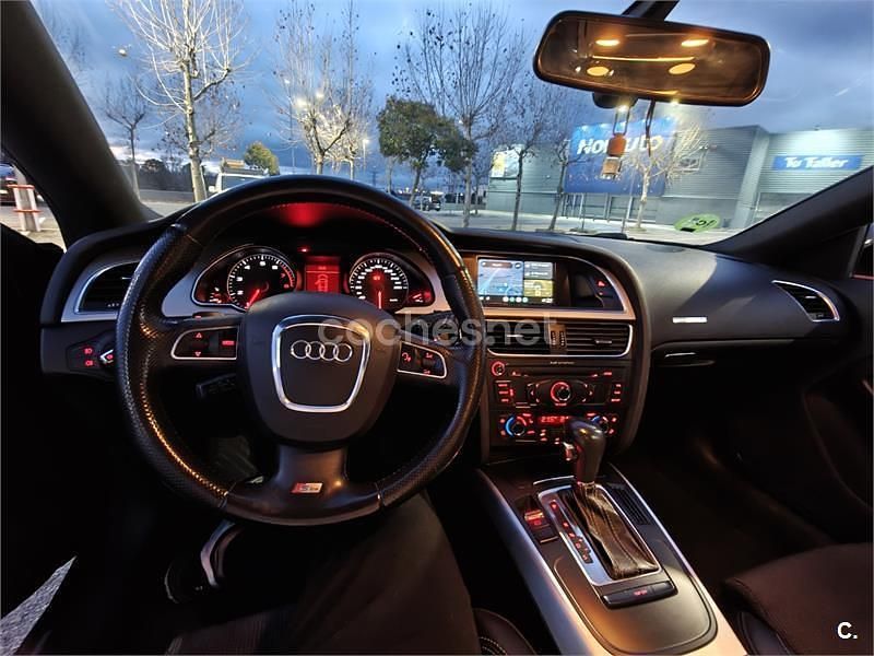 Usado Audi A5 170 CV (125 kW) 2008 Negro Coupe