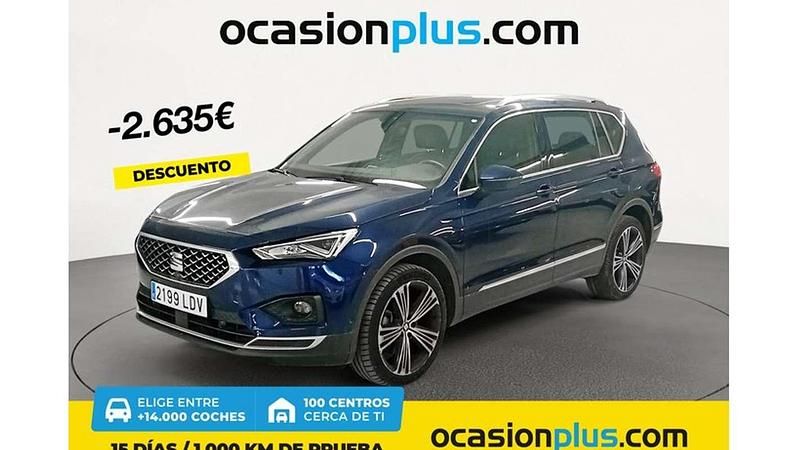 Azul Usado 2020 Seat Tarraco 4Drive SUV | 25.769 € (Buen precio) - Imagen 1/4