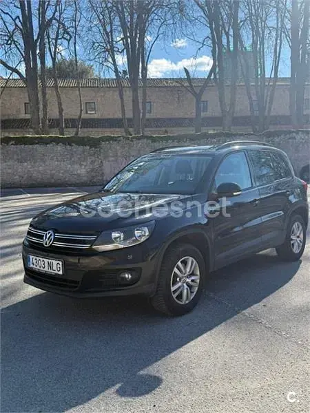 Usado VW Tiguan Advance 122 CV (89 kW) 2012 Negro SUV