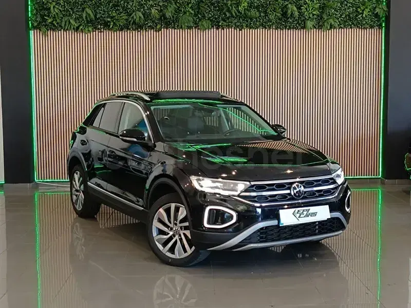 Usado VW T-Roc 150 CV (110 kW) 2024 Negro SUV