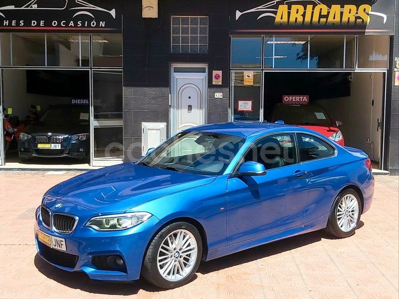 Azul Usado 2016 BMW 218 Coupe | 18.900 € (Precio justo) - Imagen 1/4
