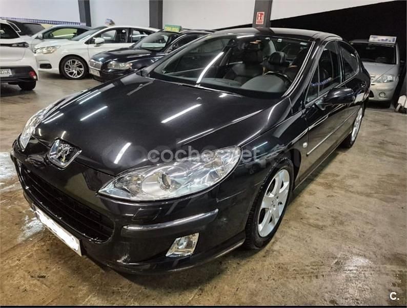Usado Peugeot 407 136 CV (100 kW) 2004 Negro Berlina