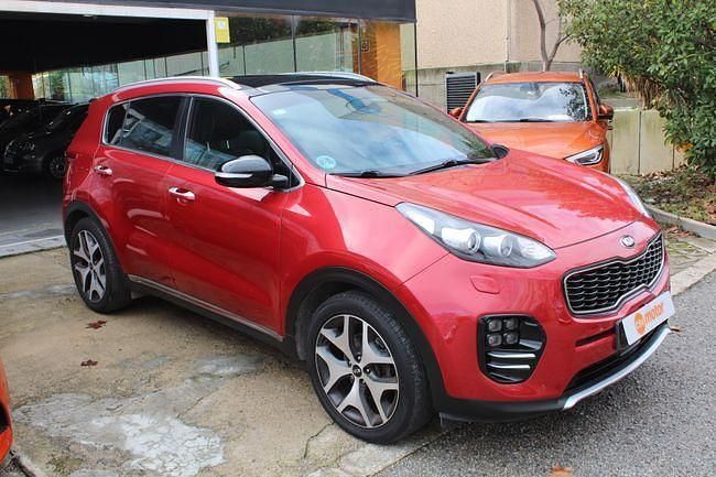 Usado Kia Sportage 116 CV (85 kW) 2018 Rojo SUV
