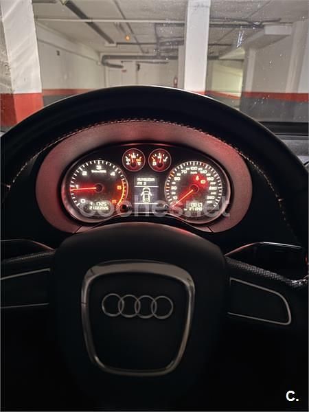 Usado Audi A3 Cabriolet Ambition 140 CV (102 kW) 2011 Negro Descapotable