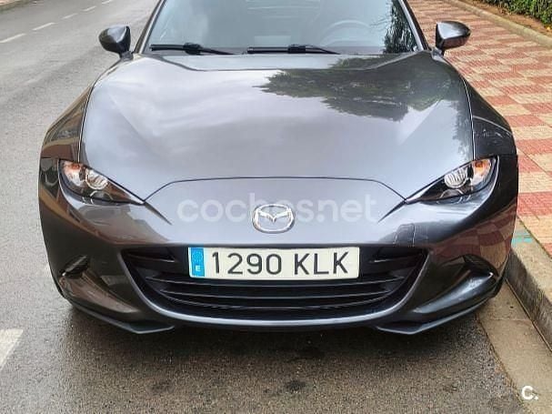 Gris / plata Usado 2018 Mazda MX5 Inclusive Descapotable | 22.500 € (Buen precio) - Imagen 1/4