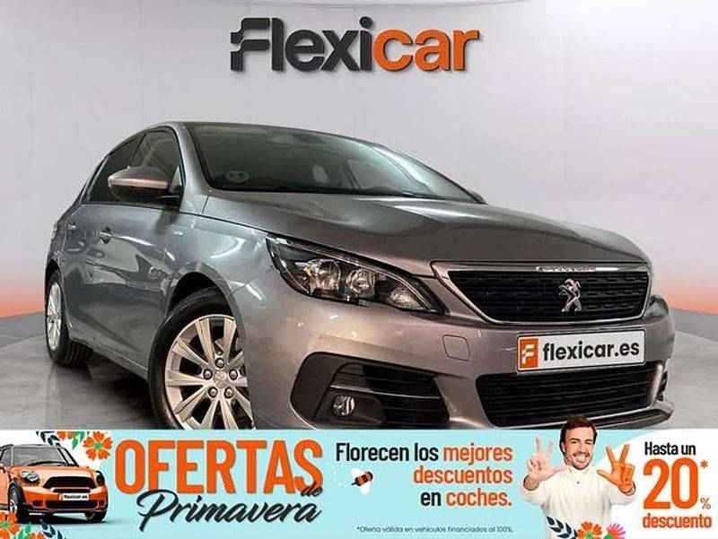 Usado Peugeot 308 Access 110 CV (80 kW) 2020 Gris Utilitario