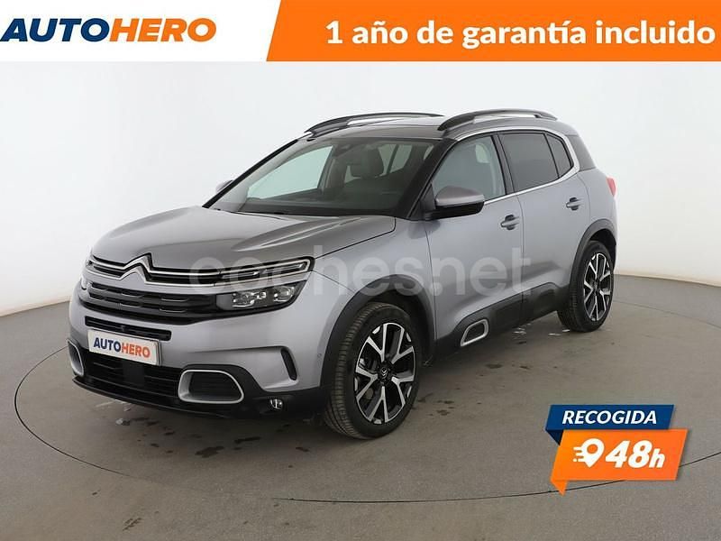 Gris / plata Usado 2022 Citroën C5 Aircross Shine SUV | 21.999 € (Un poco caro) - Imagen 1/3