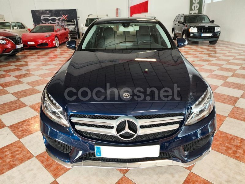 Azul Usado 2017 Mercedes C220 Berlina | 25.900 € (Caro) - Imagen 1/4