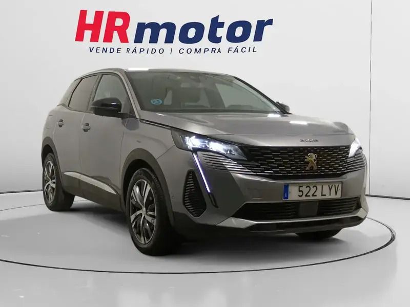 Gris Usado 2022 Peugeot 3008 Allure SUV | 17.590 € (Precio justo) - Imagen 1/4