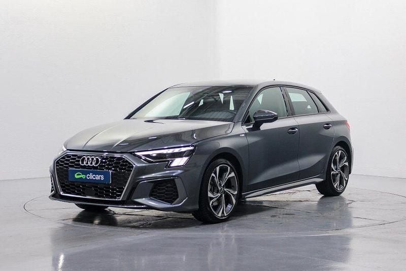 Gris Usado 2023 Audi A3 Sportback e-tron S-Line Utilitario | 30.490 € (Precio justo) - Imagen 1/4