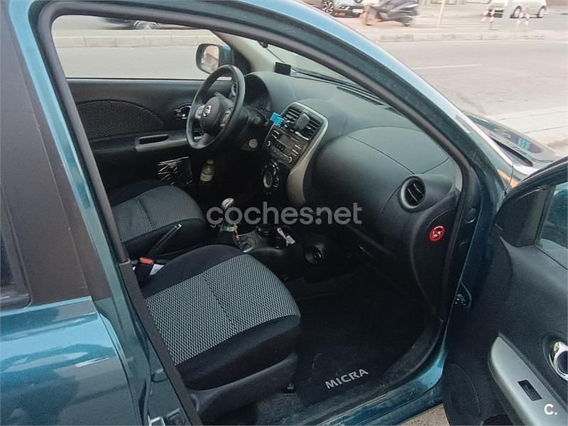 Usado Nissan Micra Acenta 80 CV (58 kW) 2015 Azul Utilitario
