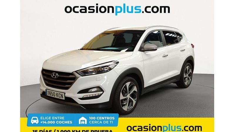 Blanco Usado 2018 Hyundai Tucson SUV | 18.700 € (Precio justo) - Imagen 1/4