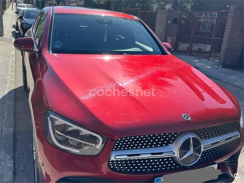 Usado Mercedes GLC300 245 CV (180 kW) 2022 Rojo Coupe