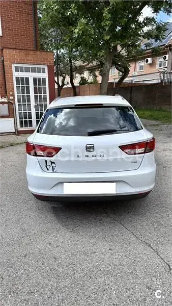 Usado Seat Leon ST 150 CV (110 kW) 2016 Blanco Familiar