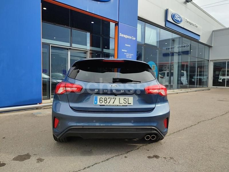 Usado Ford Focus ST-Line 125 CV (91 kW) 2021 Azul Berlina