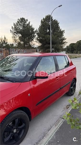 Käytetty Skoda Fabia Sport 105 HP (77 kW) 2008 Punainen Sedan